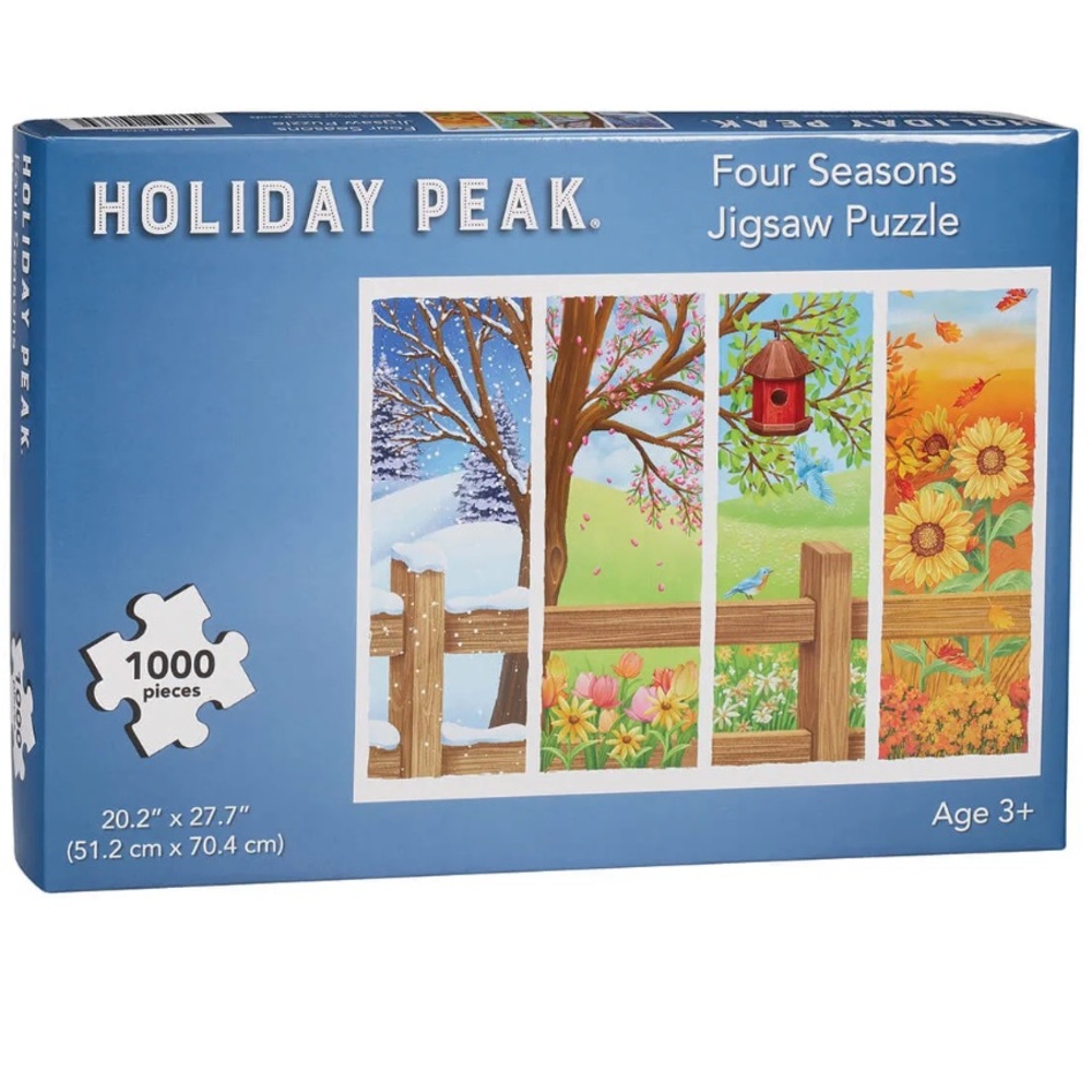 Holiday Peak Jigsaw Puzzle Four Seasons Landscape New